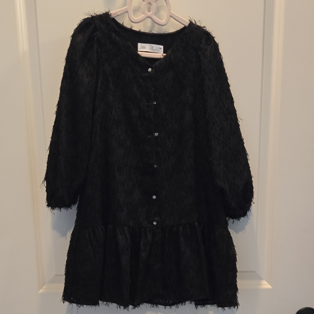 Zara Elegant Black Kids Dress